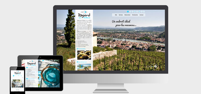 Webdesign – REGARD SUR LE FLEUVE