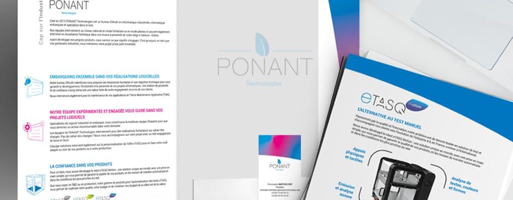 PONANT TECHNOLOGIES – Communication print